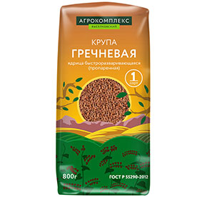 Крупа гречневая ядрица 1с 0,8кг