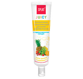 Splat Juicy ТУТТИ-ФРУТТИ 35 мл  детская з/паста*20