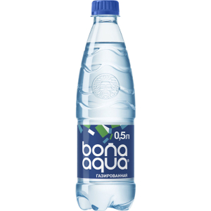 Вода газированная Bon aqua 500мл