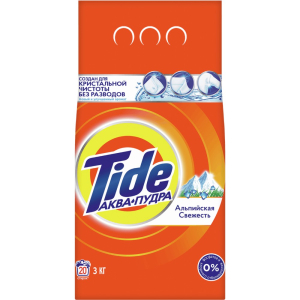 Стиральный порошок Альпийская свежесть TIDE 3кг