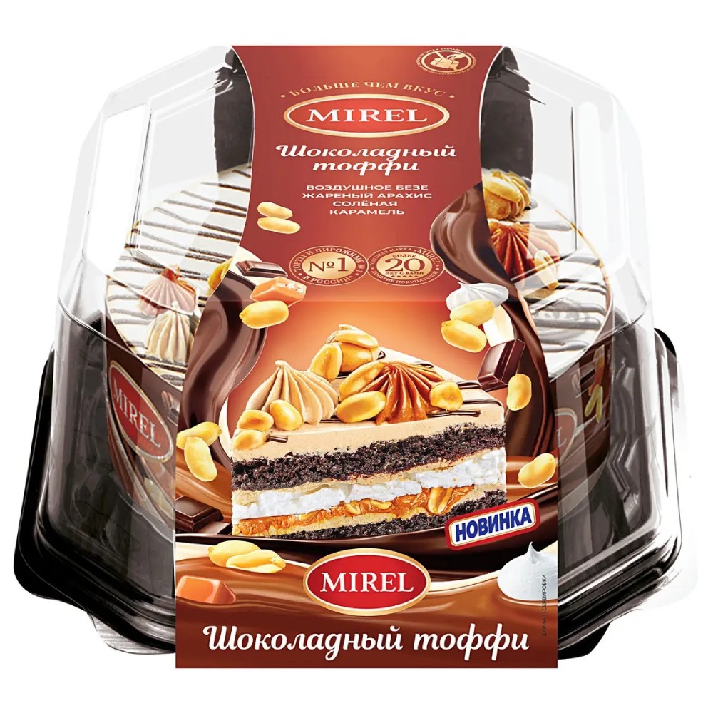 Торт Шоколадный тоффи 065 Мирель 605₽