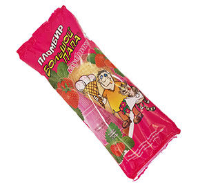 Большой папа с клубникой 130гр