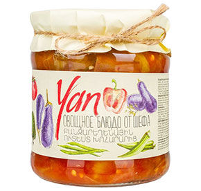 Овощное блюдо от шефа Yan 450гр