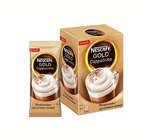 Кофе NESCAFE GOLD Капучино 17гр
