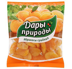 Абрикосы сушеные Дары природы 150гр
