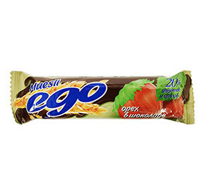 Батончик -мюсли орех в шоколаде м/у 25г Эго