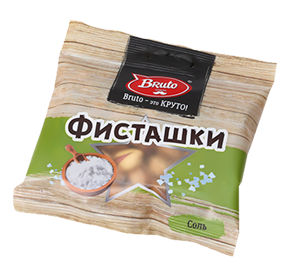 БРУТО Фисташки соленые 50гр