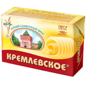 Масло сливочное, маргарин Кремлевское