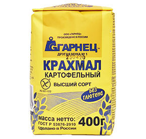 Крахмал картофельный Гарнец 400гр