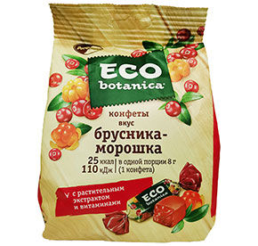 Eco-botanica вкус брусника-морошка 200гр