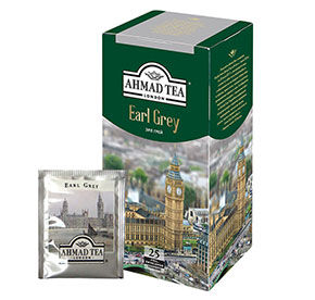 Чай Ahmad Tea Earl Grey черный с бергамотом 25пак