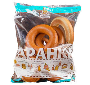 Баранки сдобные 300гр м/у Каравай Кубани