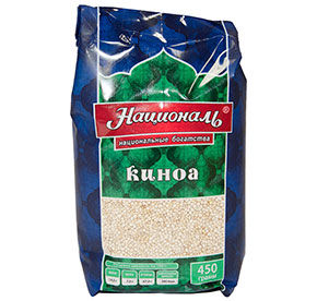 Крупа 450 г Киноа Националь м/уп