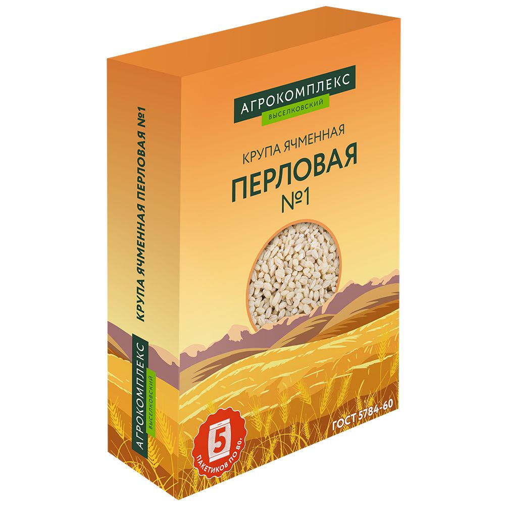 Крупа перловая вп 400гр 49₽