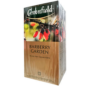ГРИНФИЛД Барбарис чай черн.1,5р*25пак*10бл (0710-10)(пал 140)(сл 14) Орими Трейд