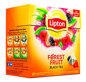 Чай Lipton Forest Fruit пирамидки 20пак*1,8гр