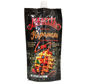 Топпинг Мягкая карамель black Махеевъ 300гр