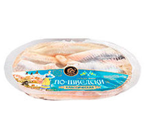 Филе сельди Золотая Fishkа класическая по-шведски п/уп 400гр