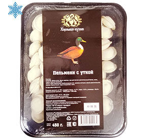 Пельмени с уткой Хорошая кухня 450гр