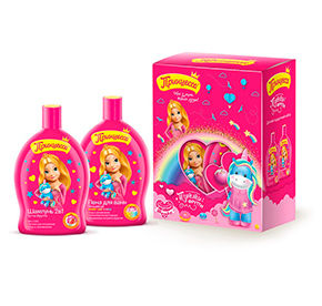 Подарочный наборр Принцесса Тутти-фрутти шампунь 300мл и Пена Волшебная 300мл