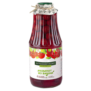 Компот из вишни Агрокомплекс 1л