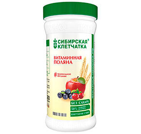 Клетчатка Сибирская Витаминная поляна 280гр