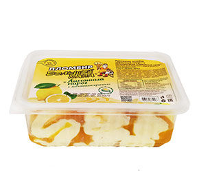 Мороженое Большой папа пломбир Лимонный пирог 450гр