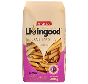 Макароны Макфа Livingood Penne Перья рифленые овсяные 400гр