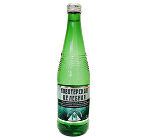 Минеральная вода Новотерская Целебная газ с/б 0,5л [м]