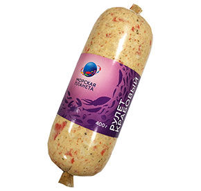 Рулет из крабового мяса Морская планета 400гр