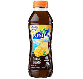 Холодный чай NESTEA 1,5л чёрный чай со вкусом манго/ананас