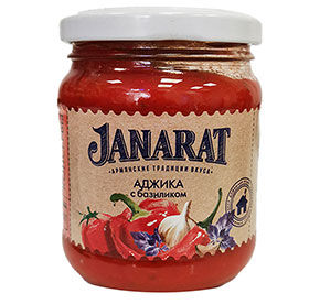 Аджика с базиликом Janarat 260гр