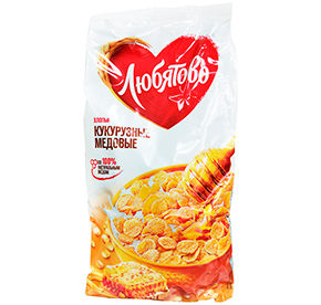 Хлопья кукурузные медовые 250 гр