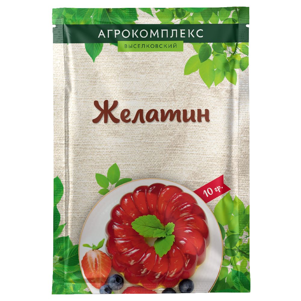 Желатин 10гр 31₽