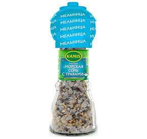 Приправа "Морская соль с травами" Камис  мельница 78г