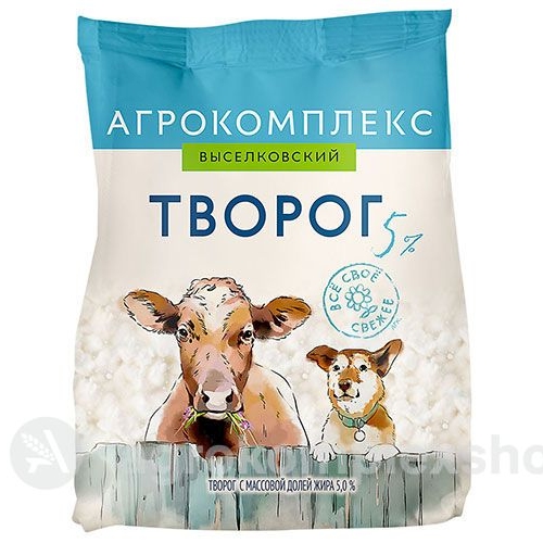 Творог с м.д.ж. 5% 380гр