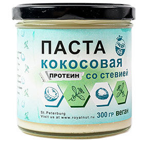 Паста Royal Nat Кокосовая 300гр