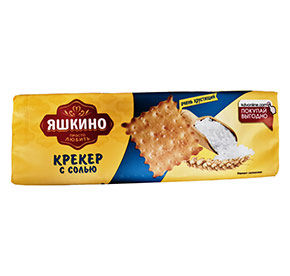 Крекер Яшкино с солью 125гр