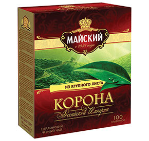 Чай Майский черный Корона Российской империи 100гр