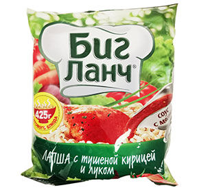 Лапша Биг ланч с тушеной курицей и луком 75гр 27₽