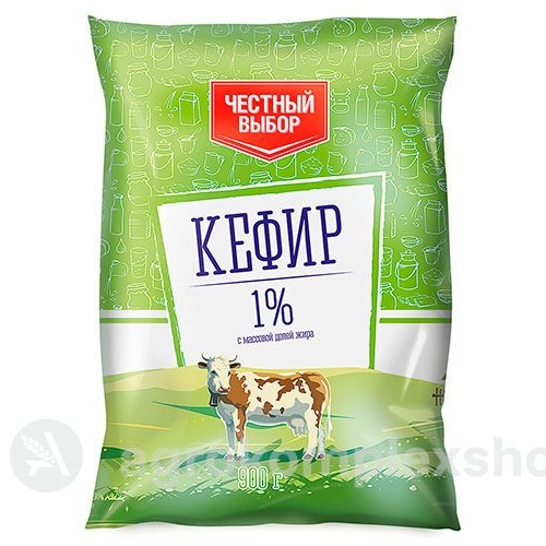 Кефир 1% Честный выбор 900мл