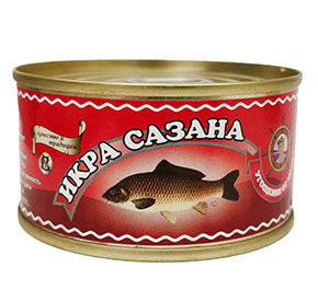 Икра сазана Прибой ж/б ключ 125гр