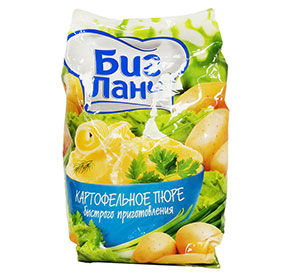 Пюре картофельное Биг Ланч быстрого приготовления м/уп 250гр