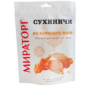 Сухиничи из куриного филе Мираторг 30гр