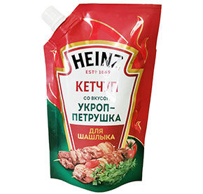 Кетчуп Heinz Укроп-петрушка для шашлыка 320гр