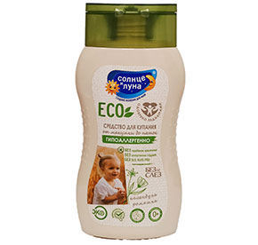 Средство для купания СОЛНЦЕ И ЛУНА 0+ п/б 200мл