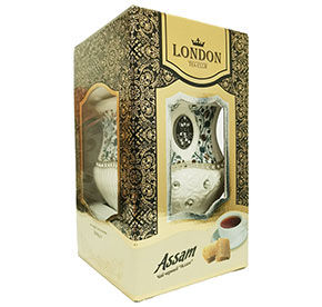 Чай черный Добрыня Assam London Tea Club в фарфоровой чайнице 100гр