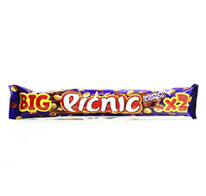 Шоколадный батончик BIG PICNIC Грецкий орех 76гр