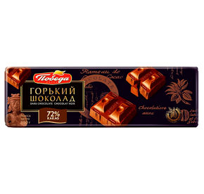 Ш-д , "Горький 72% какао", 250г /11