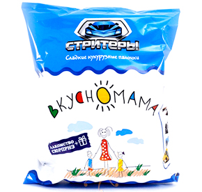 Кукурузные палочки "Стритеры-Сюрприз" с игрушкой 65г